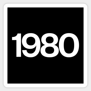 1980 Sticker